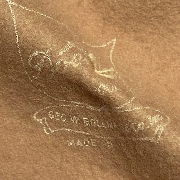 George W Bollman Co, Doeskin, adorable 100% wool hat, vintage, EUC. - Picture 6 of 11